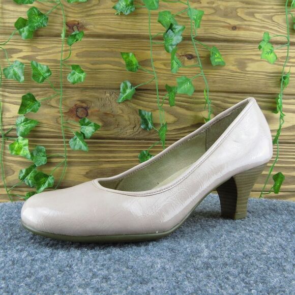 Aerosoles Wise Guy Women's Pink Synthetic Pump‎ Heels Size 9 Stylish Comfort - Picture 1 of 9
